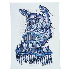 MOE. 2010 Winter Tour Poster 20th Anniversary By Guy Burwell
